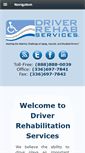 Mobile Screenshot of driver-rehab.com